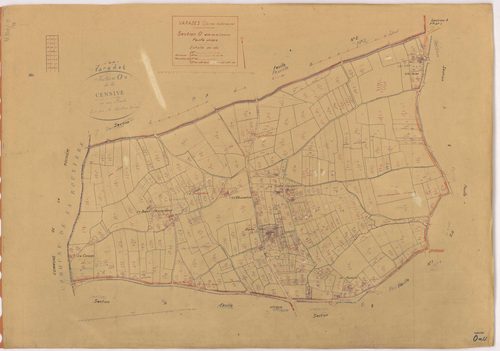 Varades - Section O Censive (section de La) ; 1-364