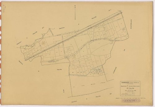 Varades - Section F2 Petite Rivière (section de La) ; 290-443