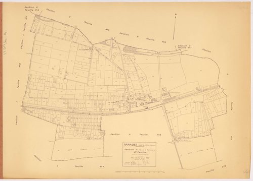 Varades - Section H4 Meilleraie (section de La) ; 543-985