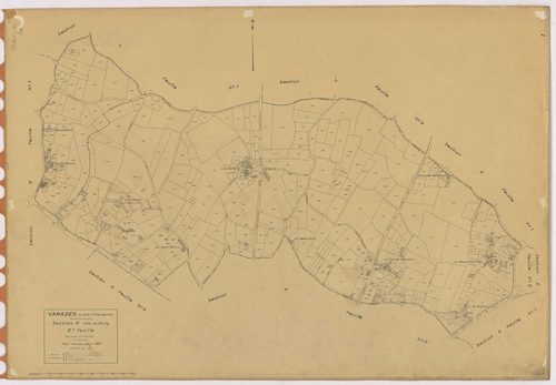 Varades - Section K2 Bourg (section du) ; 530-886