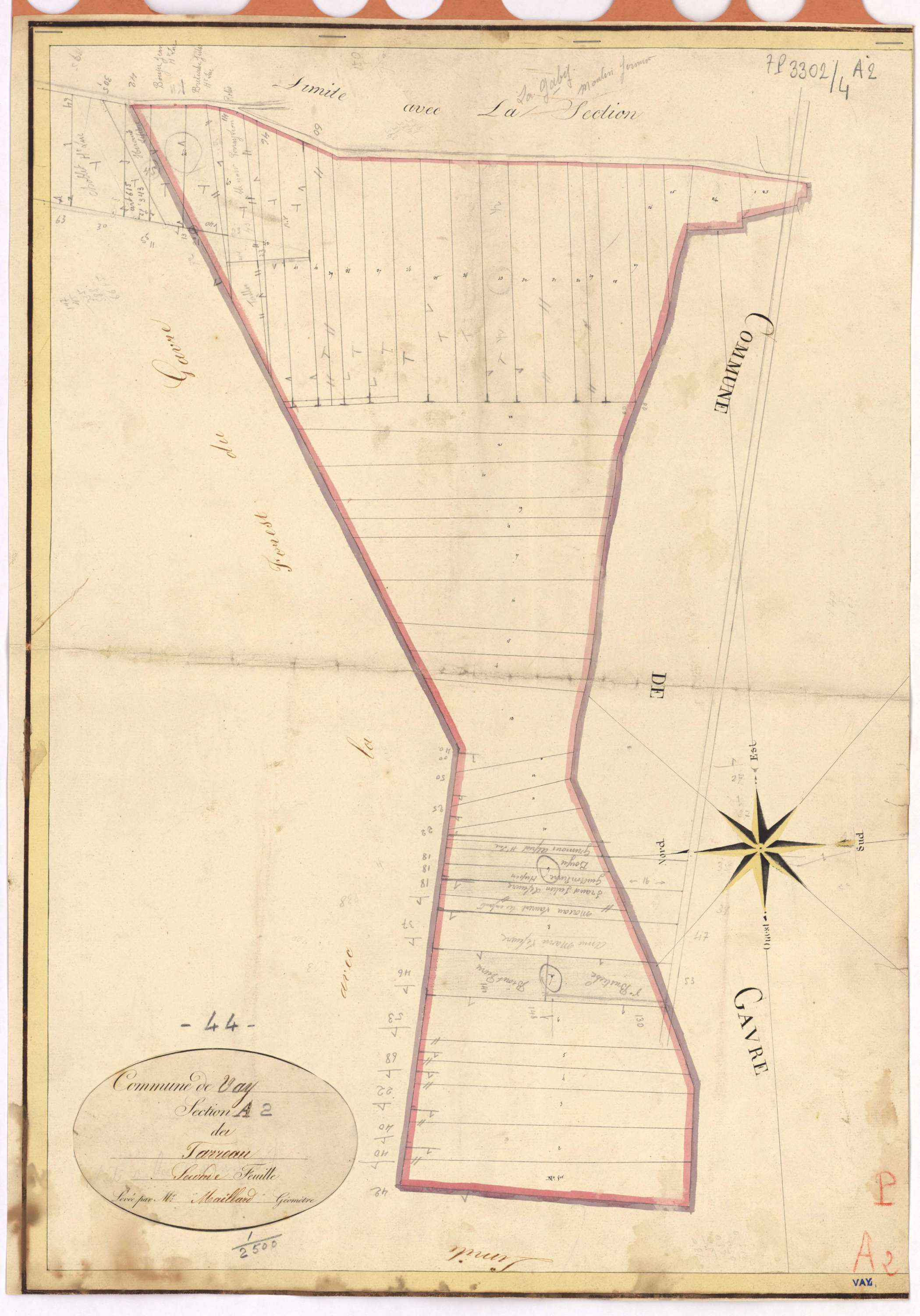 Vay - Section A2 Farreau (section de)