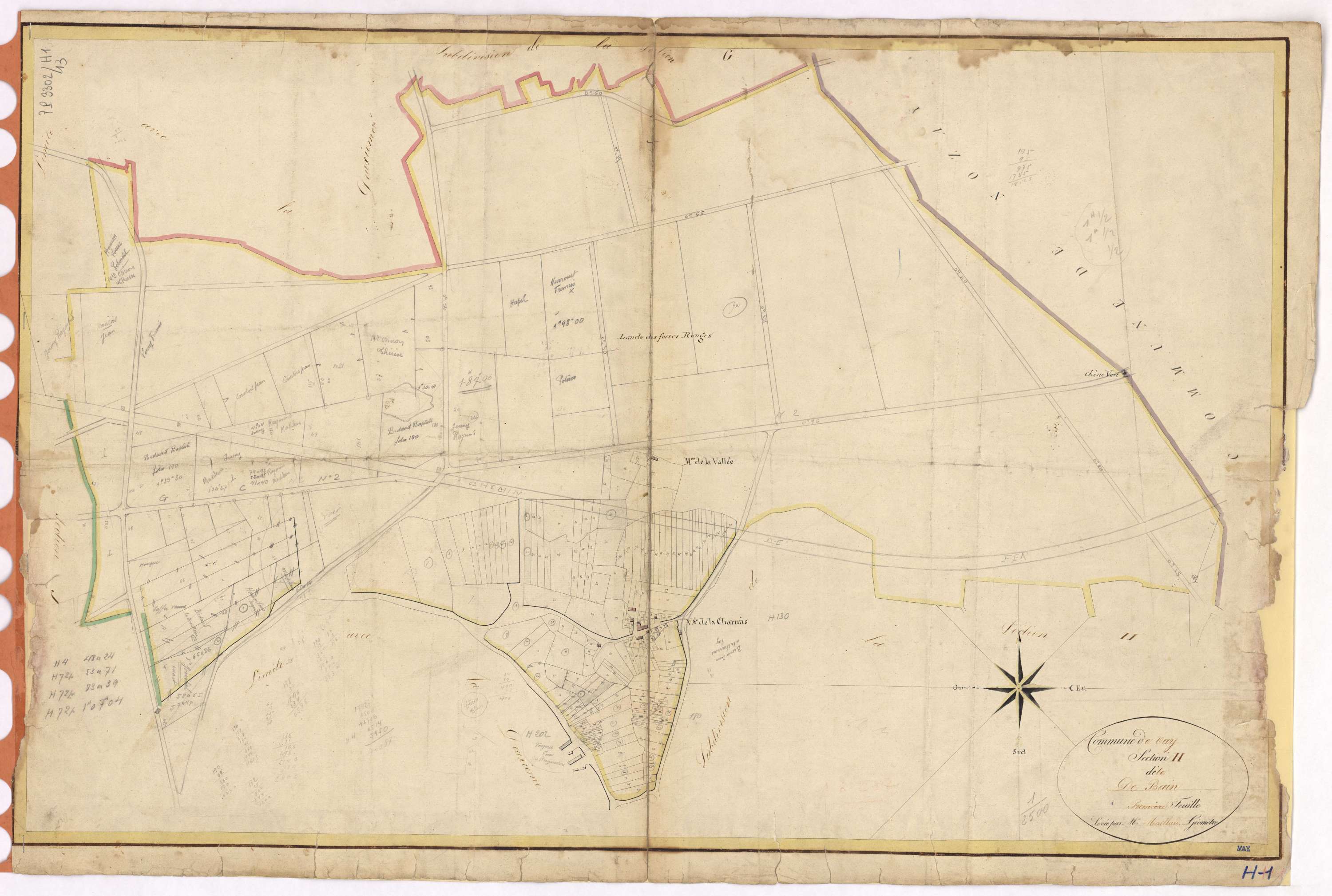 Vay - Section H1 Bain (section de)