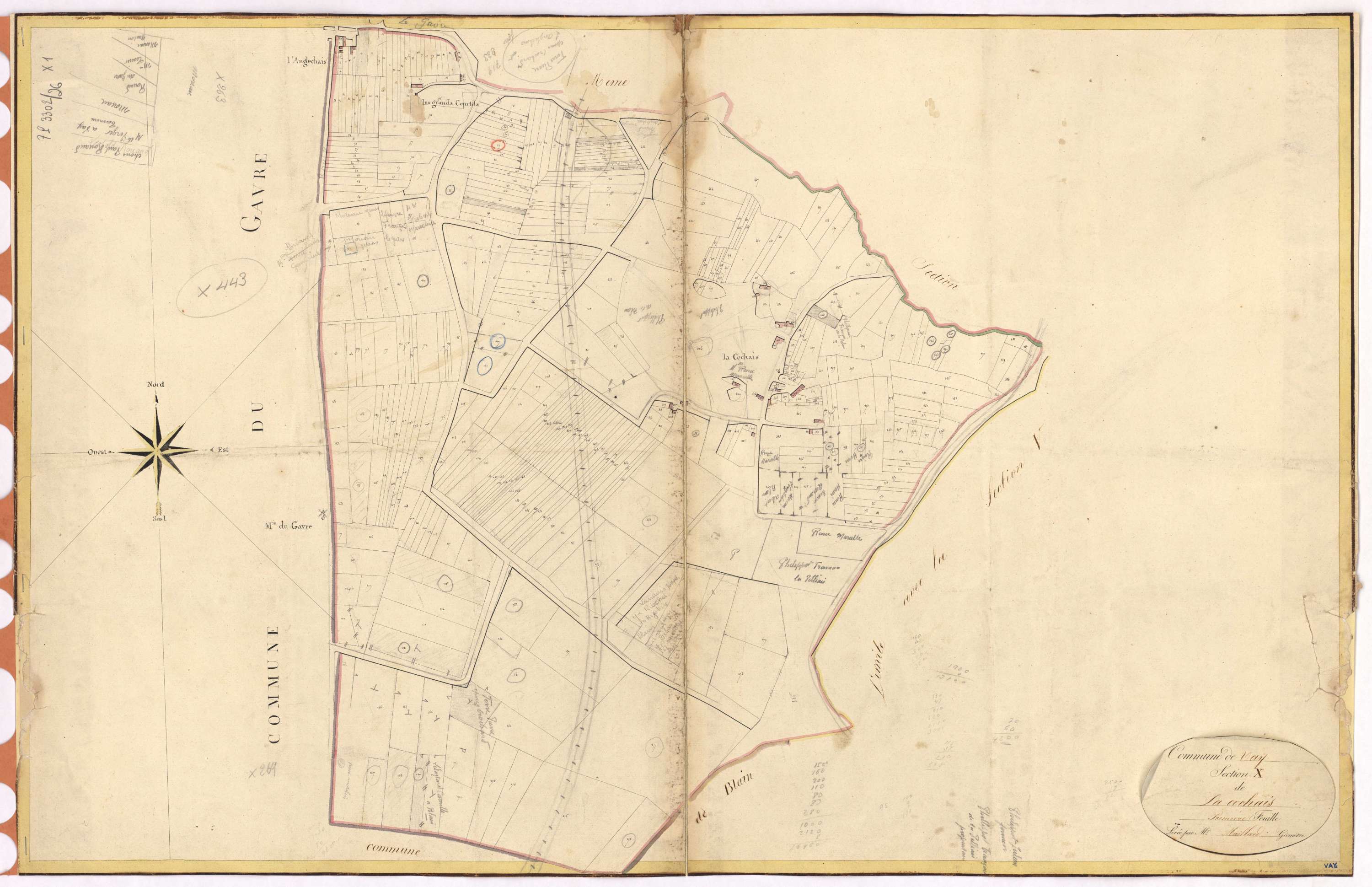 Vay - Section X1 Cochais (section de La)