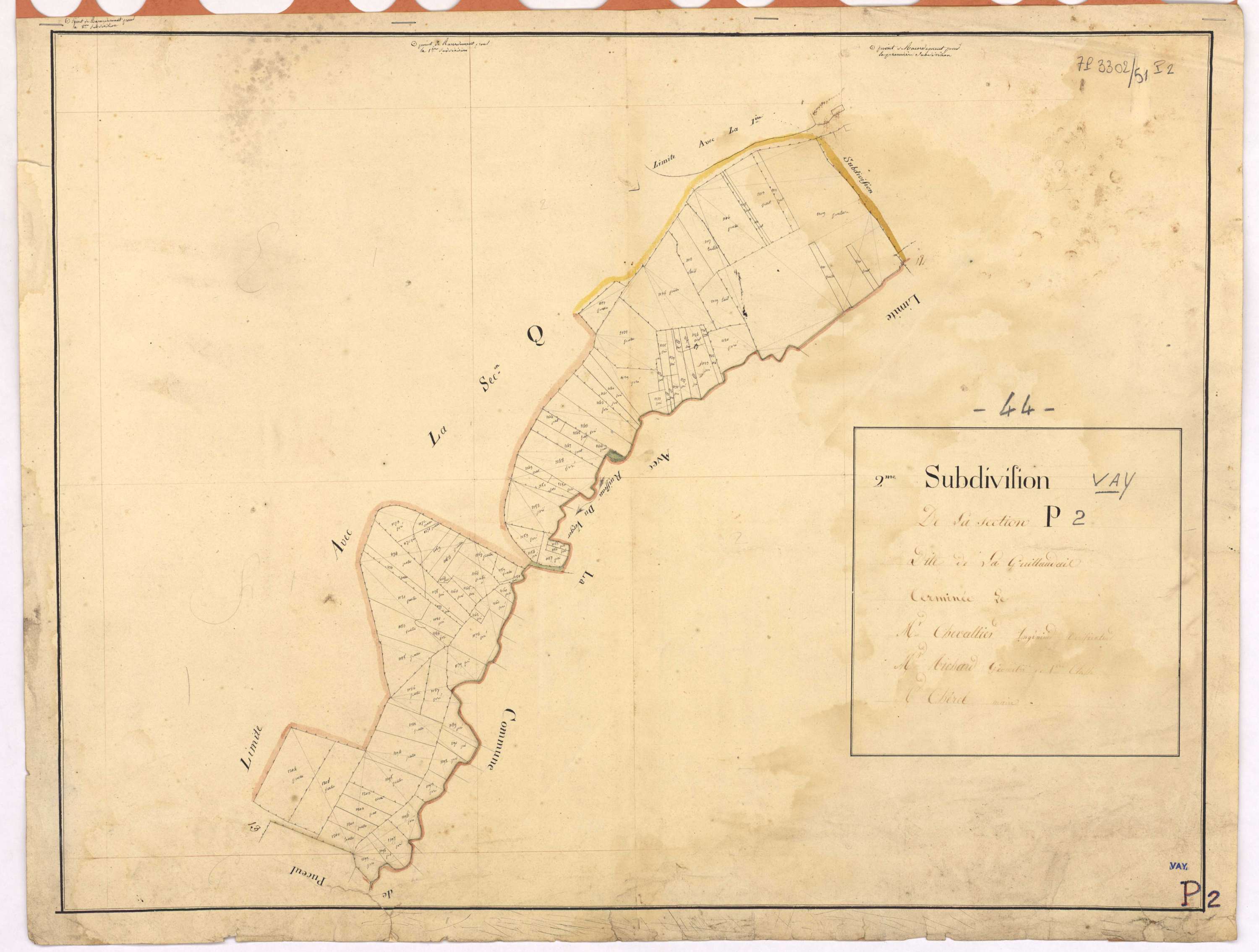 Vay - Section P2 Guillaudais (section de La)