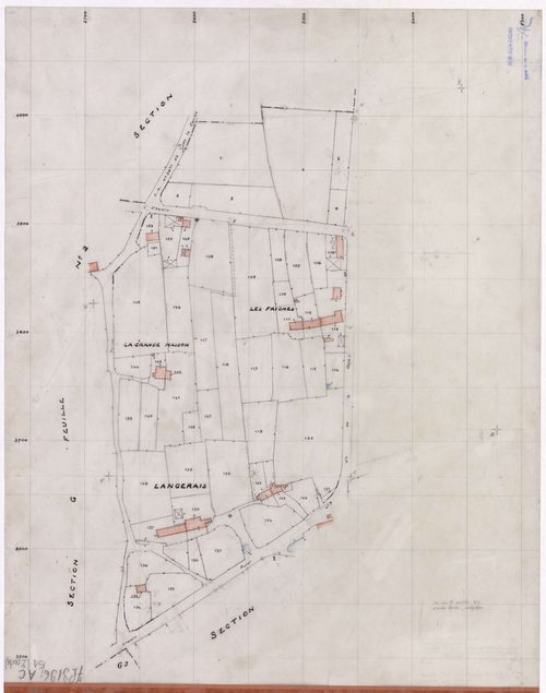 Vay - Section AC Cadastre rénové par voie de réfection totale