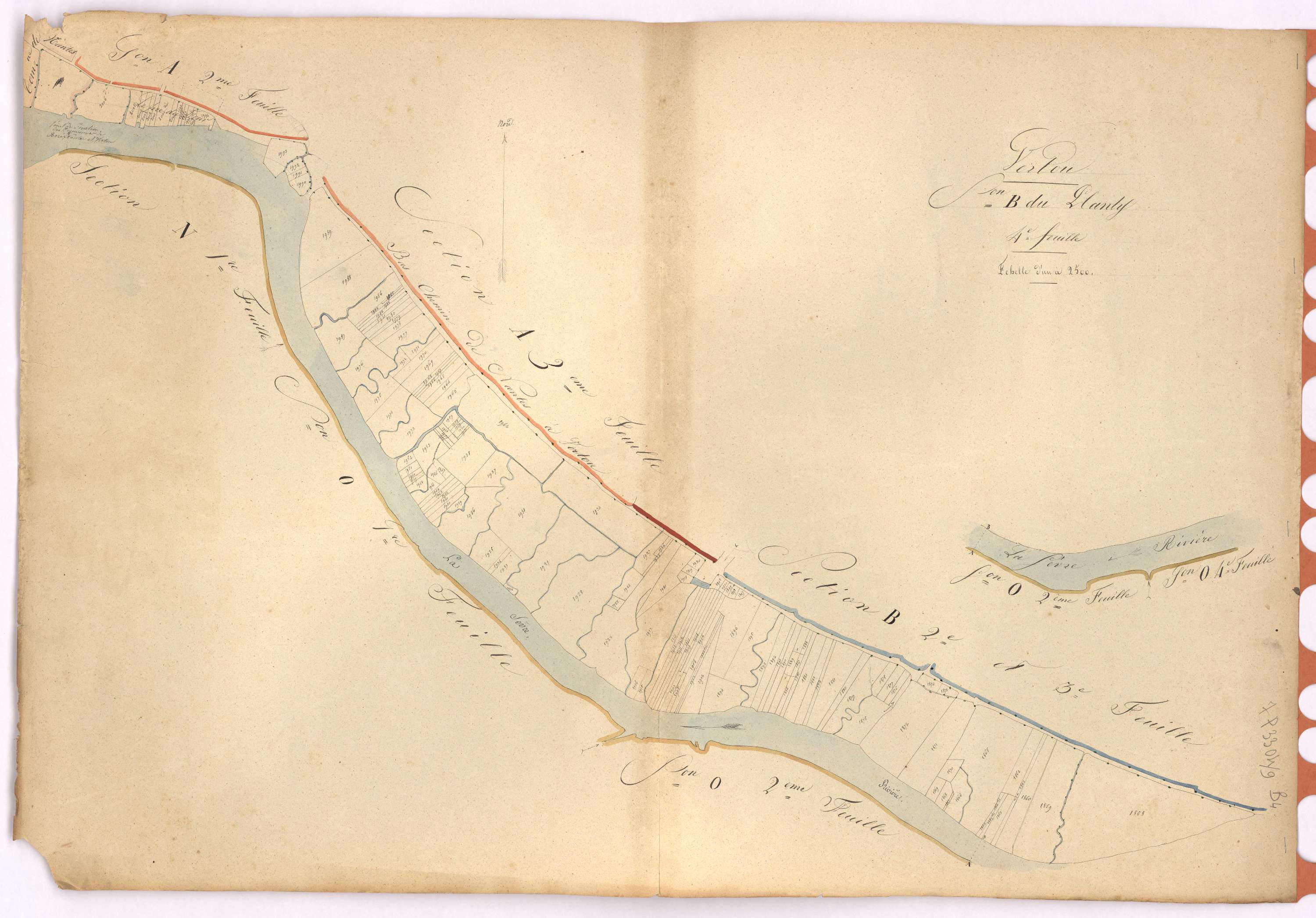Vertou - Section B4 Planty (section du)