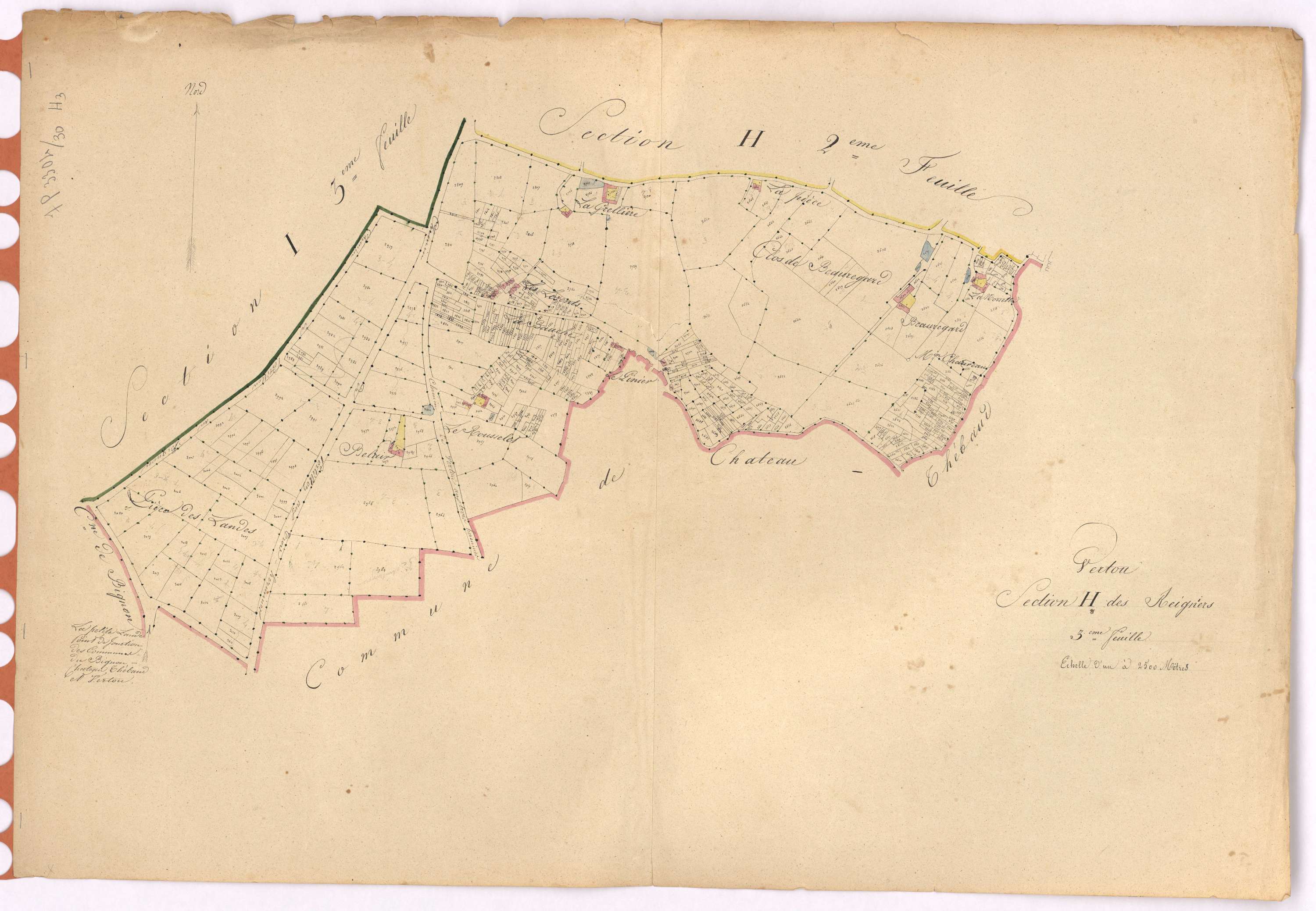 Vertou - Section H3 Reigniers (section des)