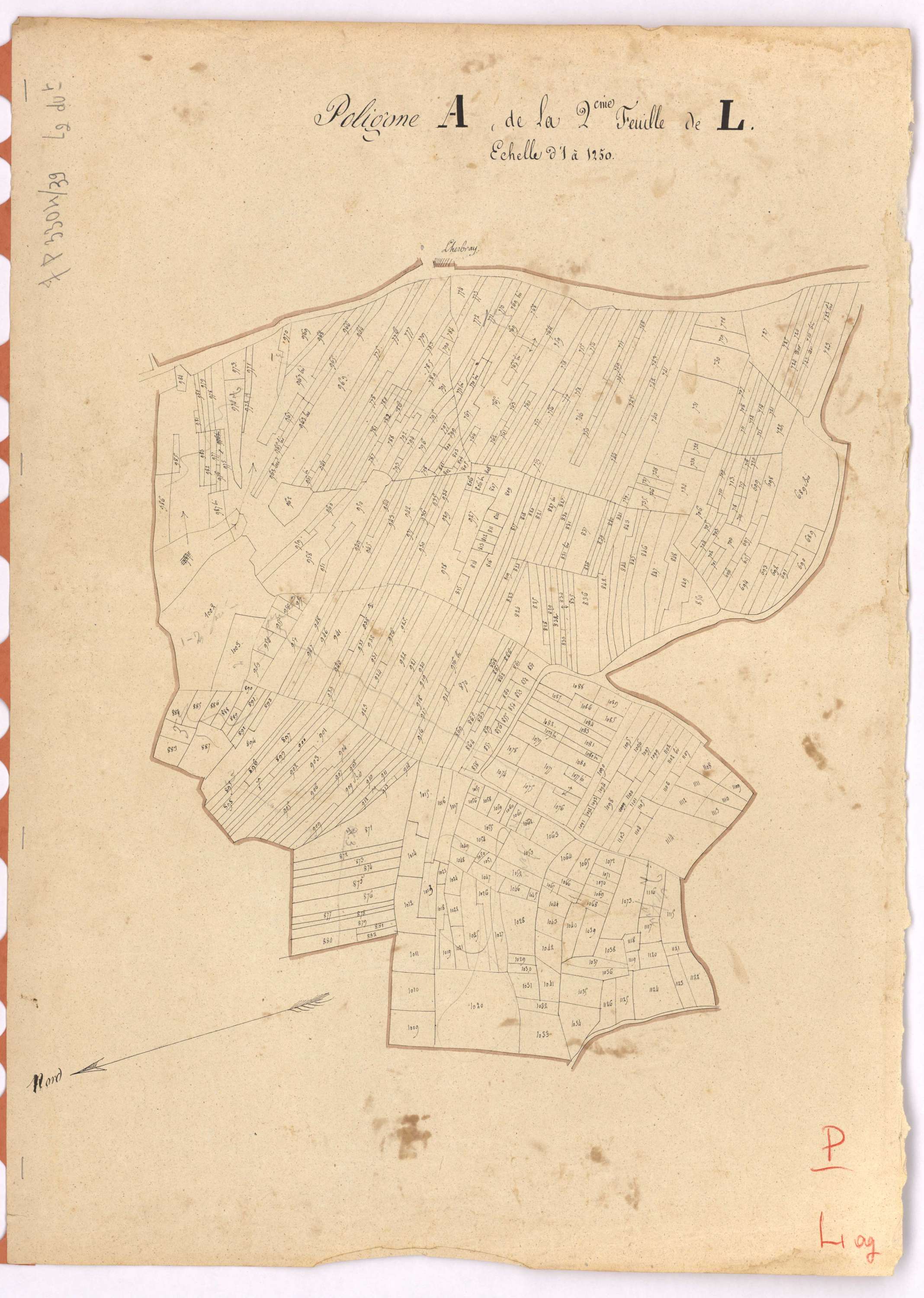 Vertou - Section L2 (développement) Portillon (section de) ; développement de diverses parcelles