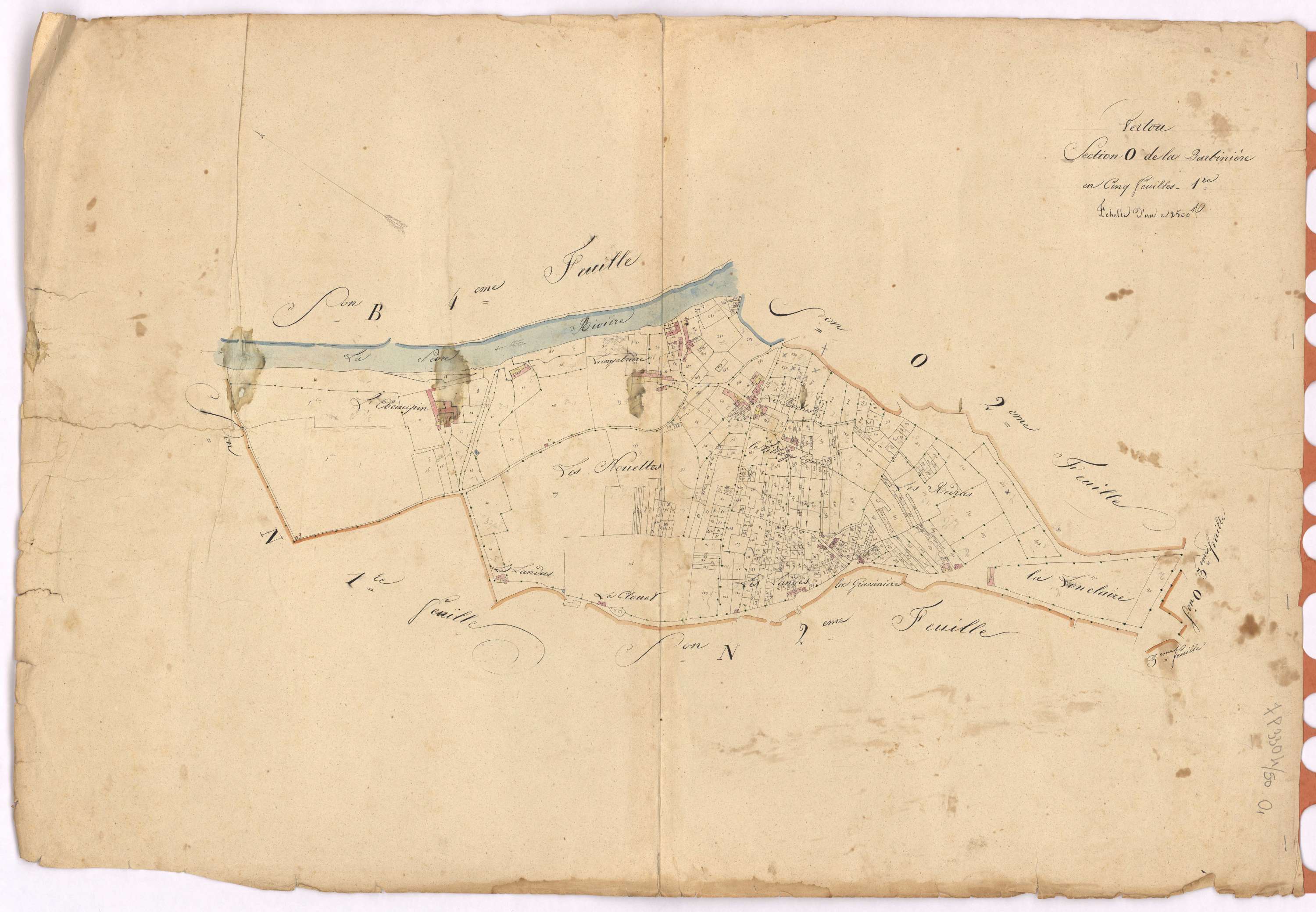 Vertou - Section O1 Barbinière (section de La)