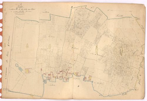Vertou - Section D1 Ville-au-blanc (section de La)