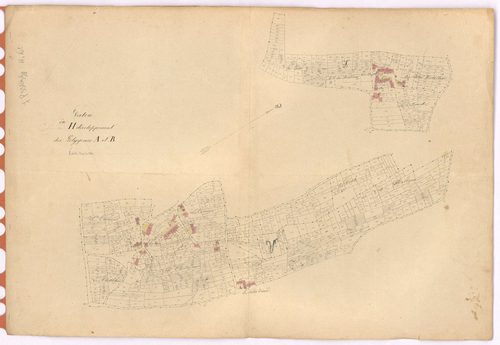 Vertou - Section H1 (développement) Reigners (section des) ; développement des polygônes A et B