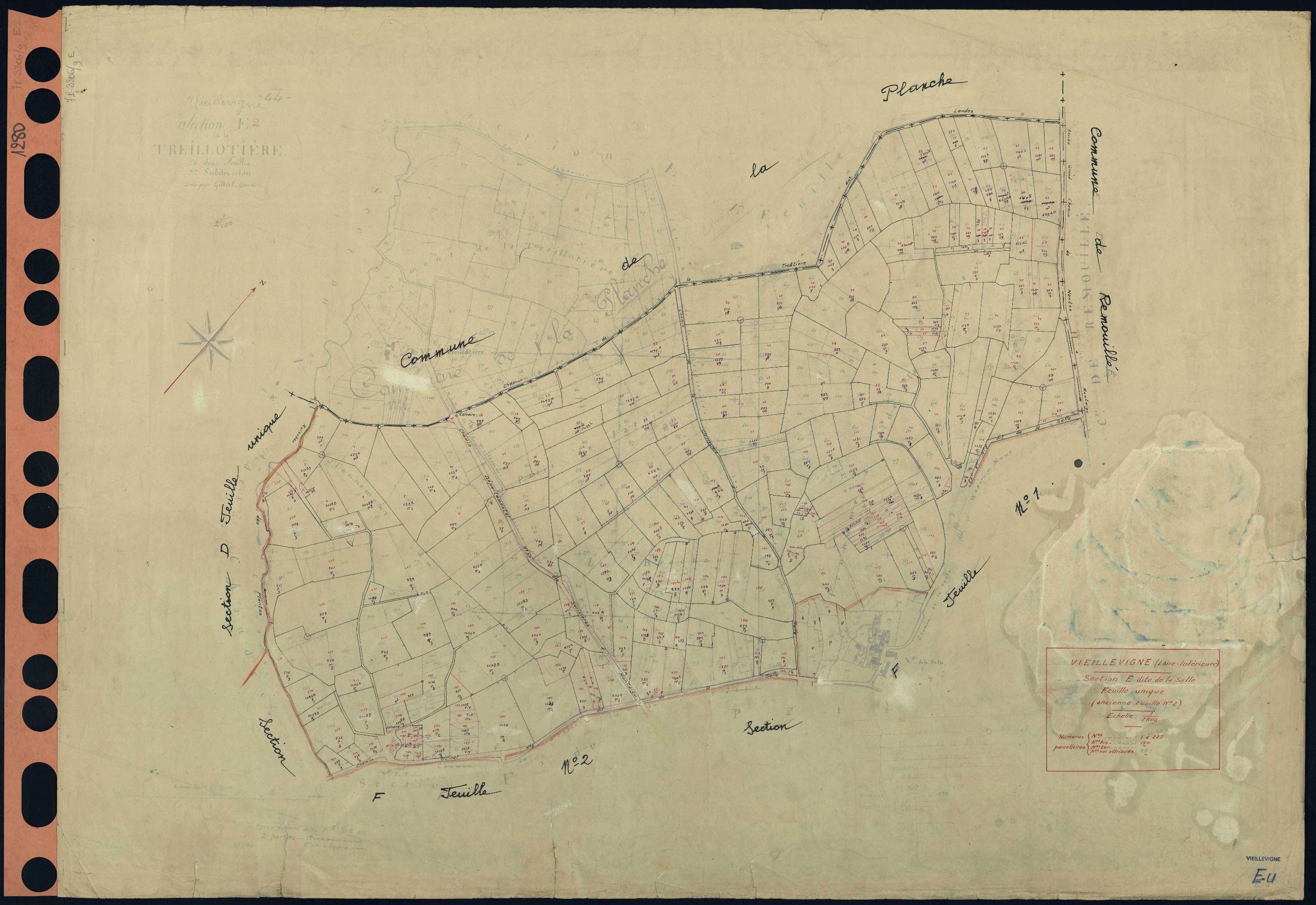 Vieillevigne - Section E Salle (section de La) . 1-227