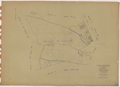 Vieillevigne - Section A2 Audonnière (section de l') ; 220-344