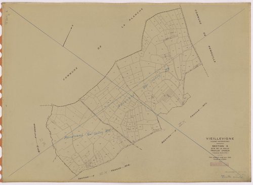 Vieillevigne - Section E Salle (section de La) ; 1-227