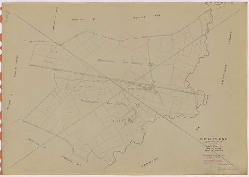 Vieillevigne - Section G Garré (section du) ; 1-131