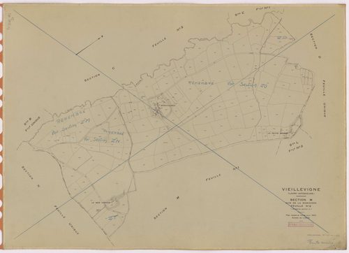Vieillevigne - Section M2 Morinière (section de La) ; 246-403