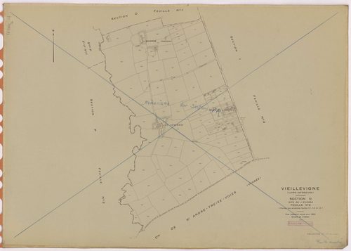 Vieillevigne - Section O2 Ecorse (section de l') ; 164-290
