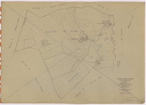 Vieillevigne - Section P1 Renaudière (section de La) ; 1-204