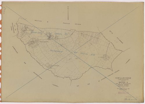 Vieillevigne - Section R Branjardière (section de La) ; 1-291
