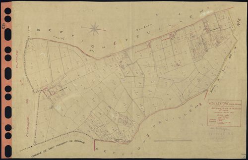 Vieillevigne - Section A1 Audonnière (section de l') . 1-219