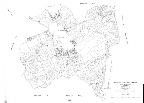 Vigneux-de-Bretagne - Section D1 1-510