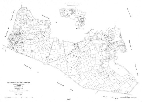 Vigneux-de-Bretagne - Section E2 985-1542