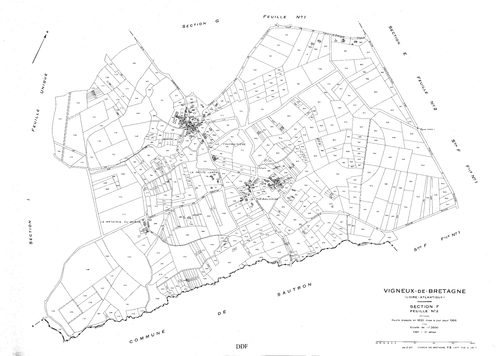 Vigneux-de-Bretagne - Section F2 646-1181