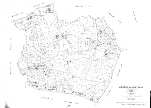 Vigneux-de-Bretagne - Section G2 784-1398