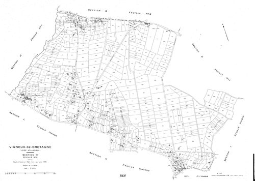 Vigneux-de-Bretagne - Section H2 596-1237