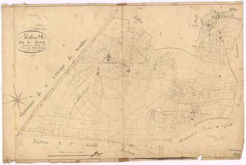 Vigneux-de-Bretagne - Section M2 Bourg (section du)