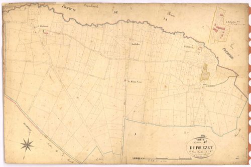 Vritz - Section A1 Pouëzet (section de) ; 1-358
