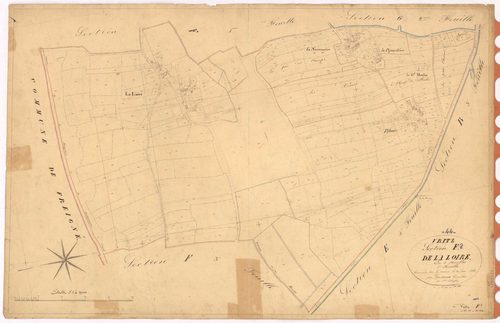 Vritz - Section F2 Loire (section de La) ; 113-440