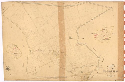 Vritz - Section H2 Richaudais (section de La) ; 291-577