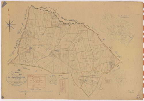 Vritz - Section C1 Baudouinière (section de La) ; 1-285