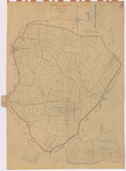 Vritz - Section C3 Baudouinière (section de La) ; 478-715