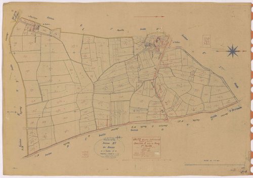 Vritz - Section E1 Bourg (section du) ; 1-118