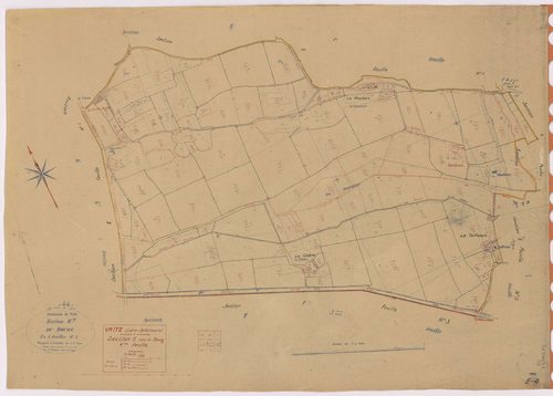 Vritz - Section E4 Bourg (section du) ; 265-382
