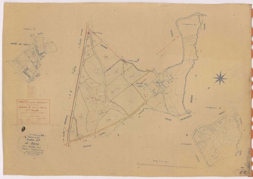 Vritz - Section E5 Bourg (section du) ; 383-479
