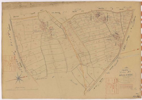 Vritz - Section F2 F4 Loire (section de La) ; 87-190 ; 251-391
