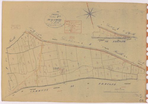 Vritz - Section F3 Loire (section de La) ; 191-250
