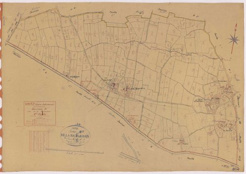 Vritz - Section H4 Richaudais (section de La) ; 474-738