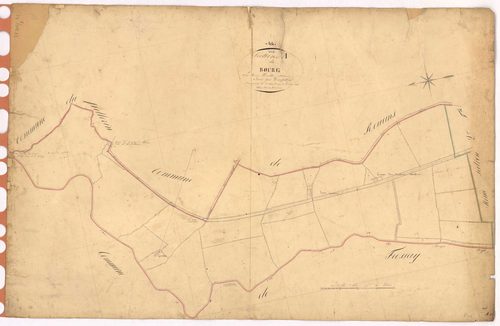 Vue - Section A1 Bourg (section du) ; 1-35