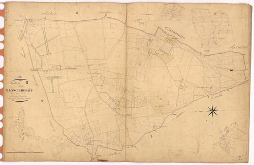 Vue - Section B2 Blanchardais (section de La) ; 219-915
