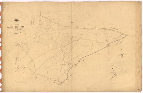 Vue - Section D1 Fosse des Prés (section de La) ; 1-224