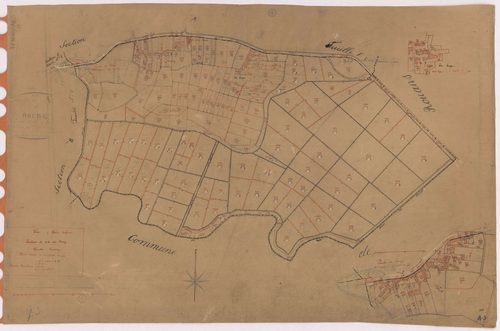 Vue - Section A3 Bourg (section du) ; 423-658