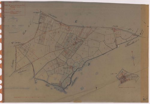 Vue - Section D1 Fosse des Prés (section de La) ; 1-233