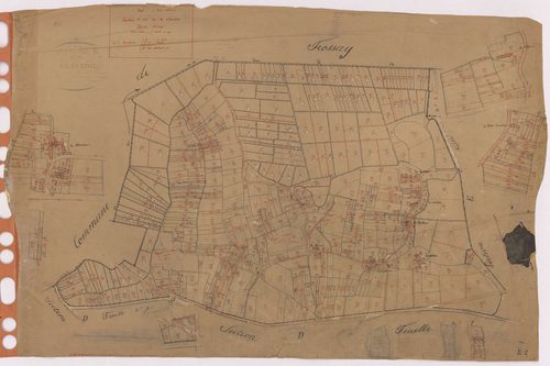 Vue - Section E1 Claverie (section de La) ; 1-693