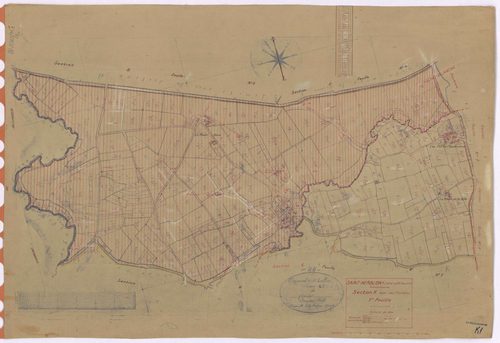 La Roche-Blanche - Section K1 Fourcins (section des) ; 1-334