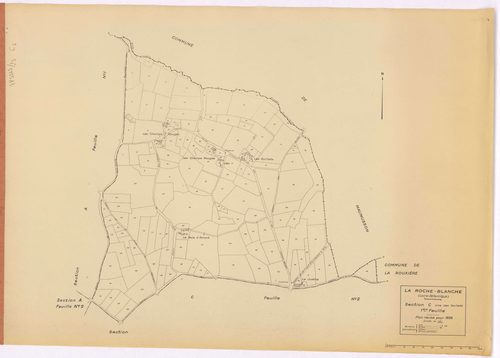 La Roche-Blanche - Section C1 Soillets (section des) ; 1-153