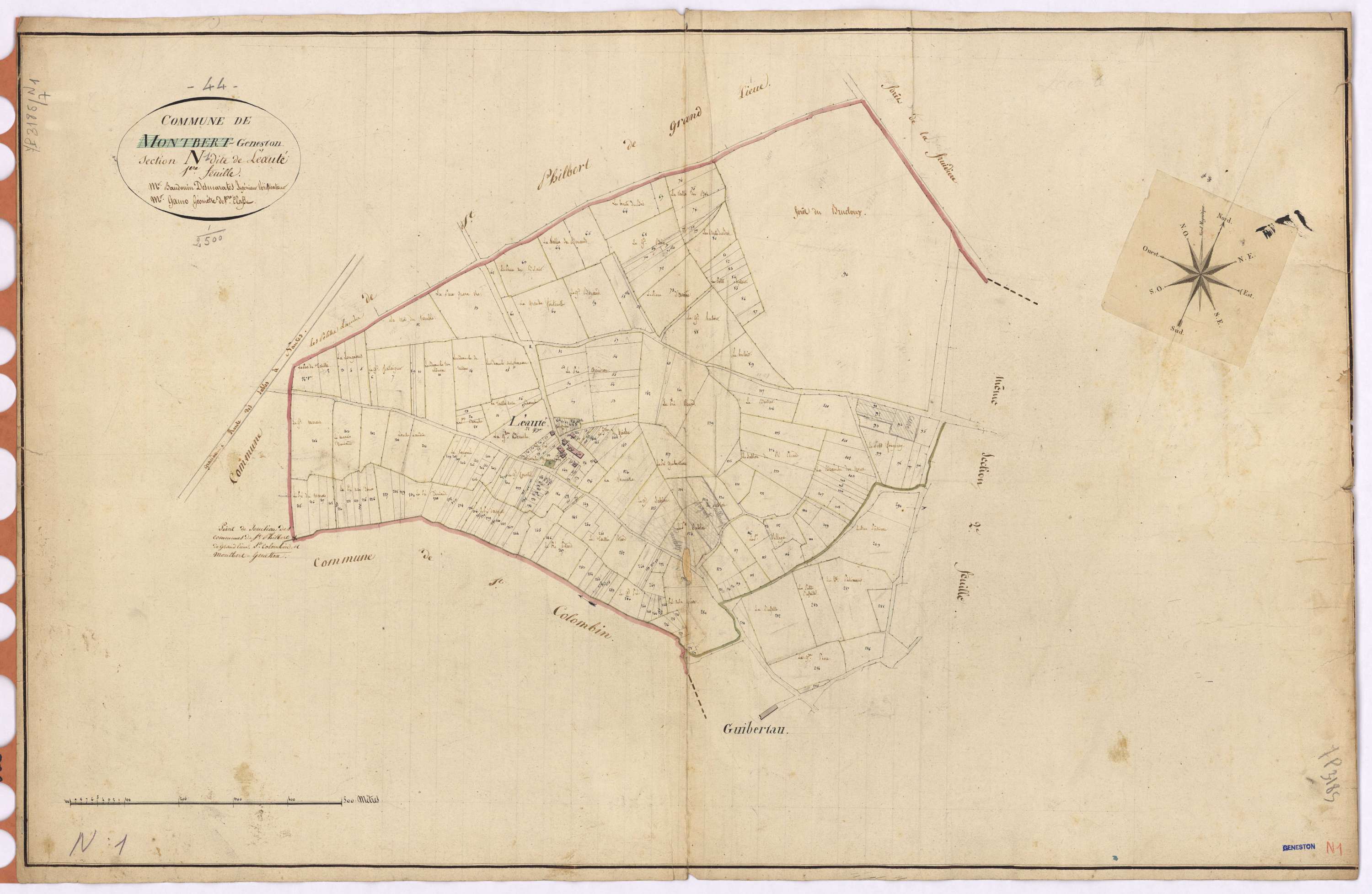 Geneston - Section N1 Léauté (section de)